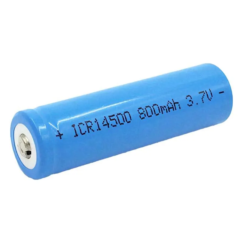 3.7V 800mAh ICR14500 battery