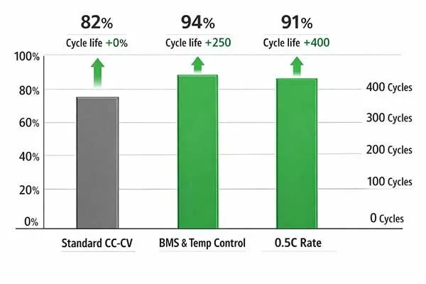 charging rate and cycle life relationship
