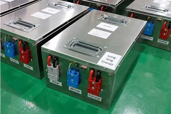 custom agv battery system from long sing energy