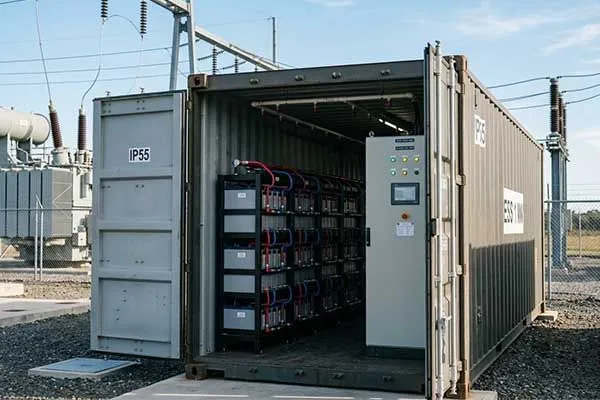 Grid-Connected BESS Container for Utility Substations: Design, Integration and Cost Analysis