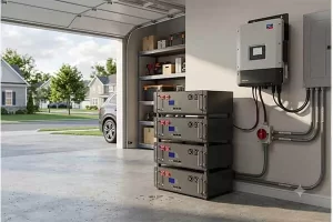 industrial application of stackable solar battery LiFePO4