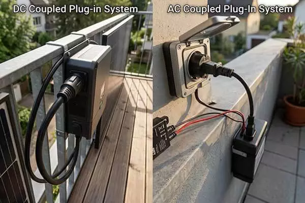 plug & play battery solar storage system