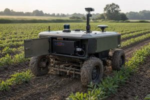 Agricultural robot battery pack for autonomous farming equipment